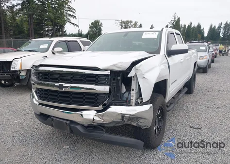 2016 Chevrolet Silverado 1500 1Lt из США, поврежденный, VIN 1GCVKREC0GZ111080